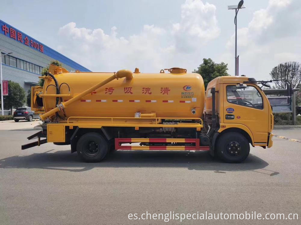 Dongfeng 8cbm Sewage Suction Truck 2 Jpg